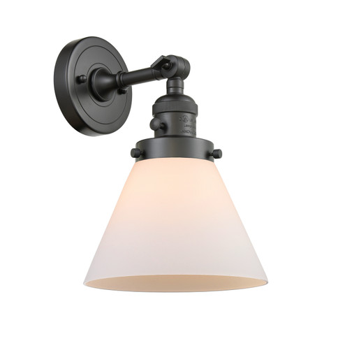 Franklin Restoration One Light Wall Sconce in Oil Rubbed Bronze (405|203SW-OB-G41)