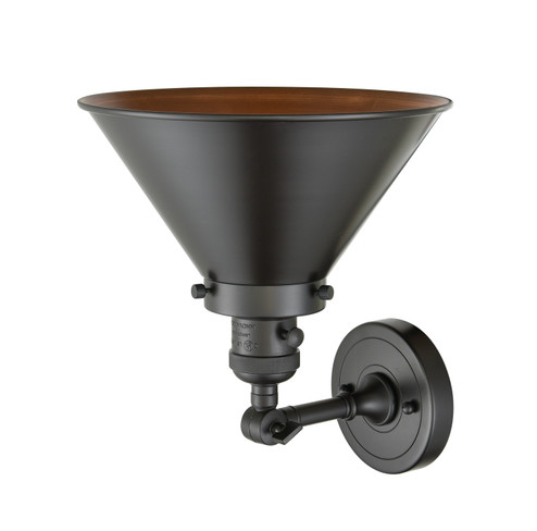 Franklin Restoration One Light Wall Sconce in Oil Rubbed Bronze (405|203SW-OB-M10-OB)