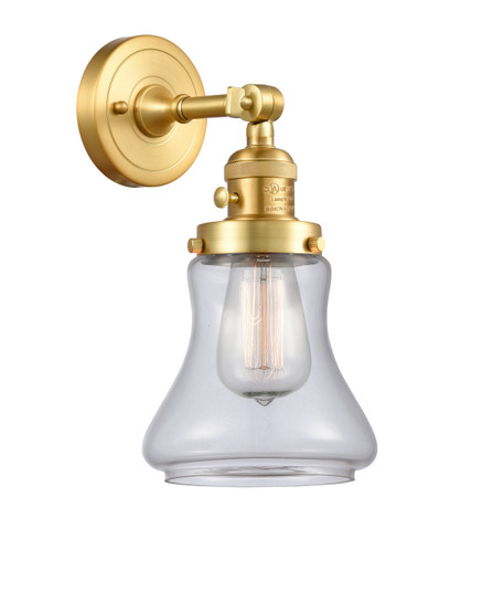 Franklin Restoration One Light Wall Sconce in Satin Gold (405|203SW-SG-G192)