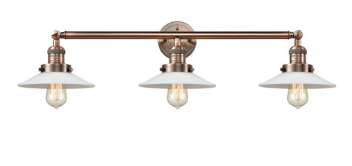 Franklin Restoration Three Light Bath Vanity in Antique Copper (405|205-AC-G1)