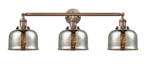 Franklin Restoration Three Light Bath Vanity in Antique Copper (405|205-AC-G78)