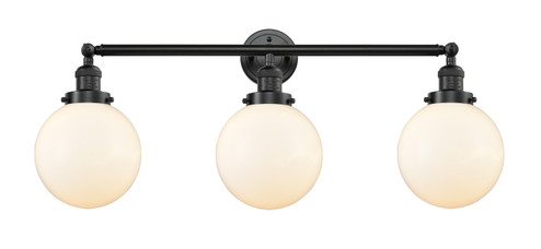 Franklin Restoration Three Light Bath Vanity in Oil Rubbed Bronze (405|205-OB-G201-8)
