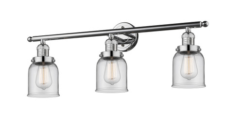 Franklin Restoration Three Light Bath Vanity in Polished Chrome (405|205-PC-G52)