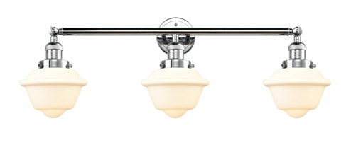 Franklin Restoration Three Light Bath Vanity in Polished Chrome (405|205-PC-G531)