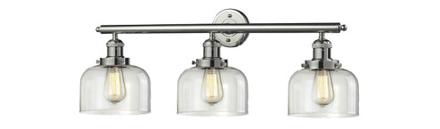 Franklin Restoration Three Light Bath Vanity in Polished Nickel (405|205-PN-G72)