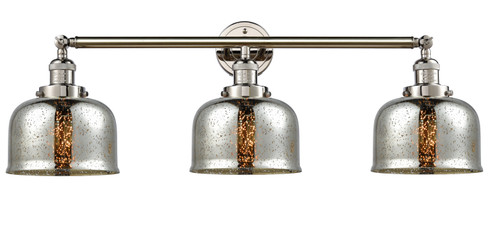 Franklin Restoration Three Light Bath Vanity in Polished Nickel (405|205-PN-G78)