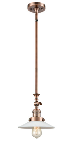 Franklin Restoration One Light Mini Pendant in Antique Copper (405|206-AC-G1)