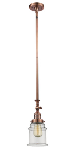 Franklin Restoration LED Mini Pendant in Antique Copper (405|206-AC-G182-LED)