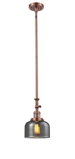 Franklin Restoration LED Mini Pendant in Antique Copper (405|206-AC-G73-LED)