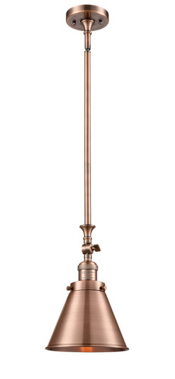 Franklin Restoration LED Mini Pendant in Antique Copper (405|206-AC-M13-AC-LED)