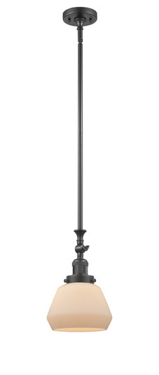 Franklin Restoration LED Mini Pendant in Oil Rubbed Bronze (405|206-OB-G171-LED)