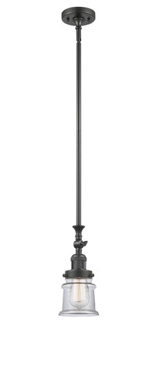 Franklin Restoration One Light Mini Pendant in Oil Rubbed Bronze (405|206-OB-G182S)