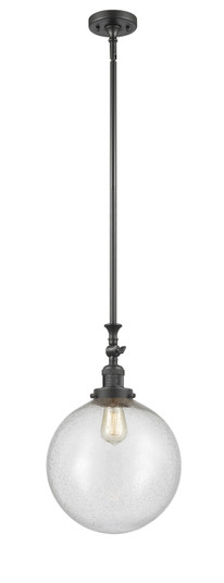 Franklin Restoration One Light Mini Pendant in Oil Rubbed Bronze (405|206-OB-G204-12)