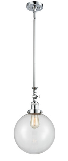 Franklin Restoration One Light Mini Pendant in Polished Chrome (405|206-PC-G202-10)