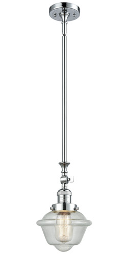 Franklin Restoration LED Mini Pendant in Polished Chrome (405|206-PC-G534-LED)