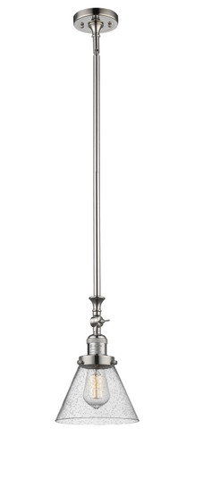 Franklin Restoration One Light Mini Pendant in Polished Nickel (405|206-PN-G44)