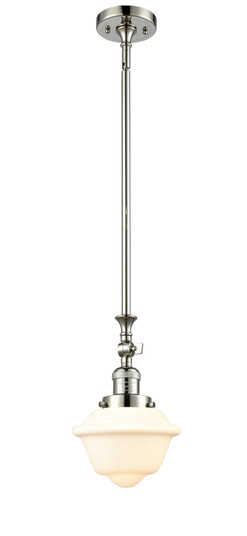 Franklin Restoration One Light Mini Pendant in Polished Nickel (405|206-PN-G531)