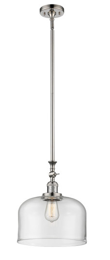 Franklin Restoration One Light Mini Pendant in Polished Nickel (405|206-PN-G72-L)