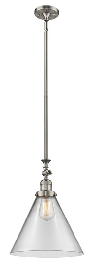Franklin Restoration LED Pendant in Brushed Satin Nickel (405|206-SN-G42-L-LED)