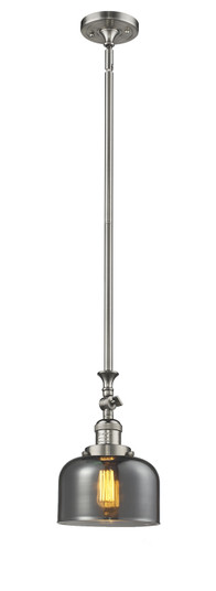 Franklin Restoration LED Mini Pendant in Brushed Satin Nickel (405|206-SN-G73-LED)
