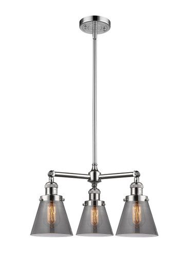 Franklin Restoration LED Chandelier in Polished Chrome (405|207-PC-G63-LED)