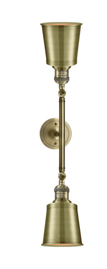 Franklin Restoration LED Bath Vanity in Antique Brass (405|208L-AB-M9-AB-LED)