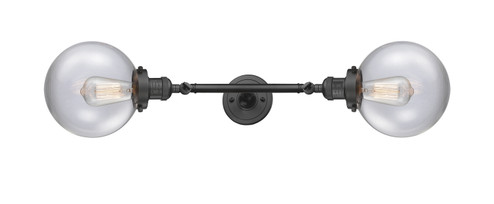 Franklin Restoration Two Light Bath Vanity in Oil Rubbed Bronze (405|208L-OB-G202-8)