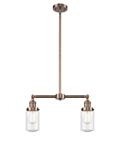 Franklin Restoration LED Island Pendant in Antique Copper (405|209-AC-G314-LED)