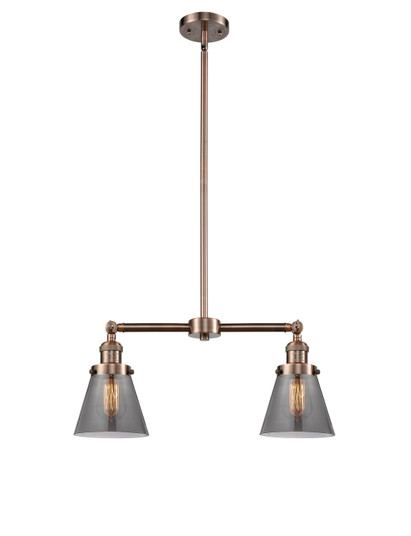 Franklin Restoration LED Island Pendant in Antique Copper (405|209-AC-G63-LED)