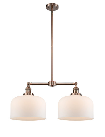 Franklin Restoration LED Island Pendant in Antique Copper (405|209-AC-G71-L-LED)