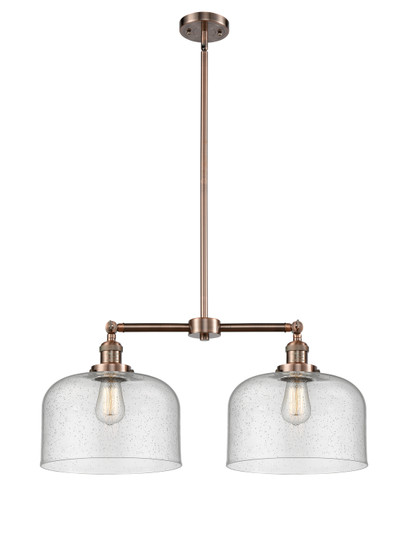 Franklin Restoration LED Island Pendant in Antique Copper (405|209-AC-G74-L-LED)