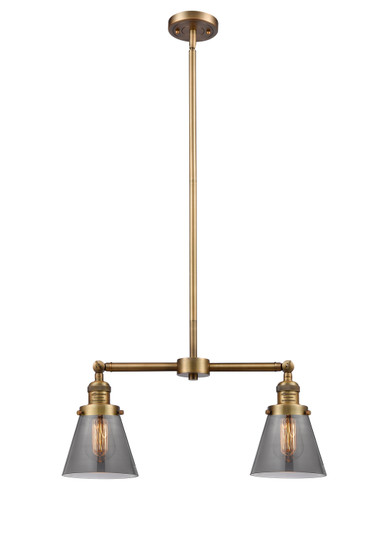 Franklin Restoration LED Island Pendant in Brushed Brass (405|209-BB-G63-LED)