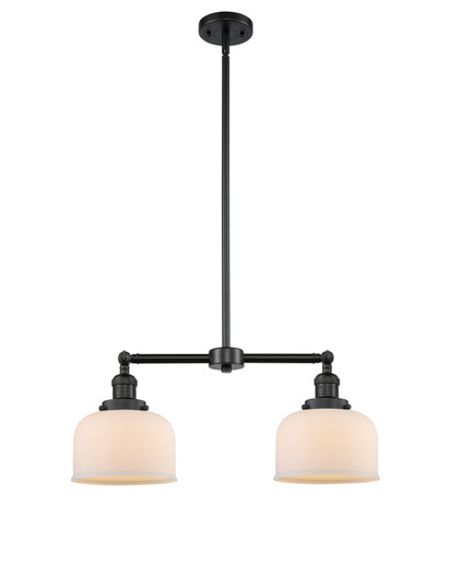 Franklin Restoration LED Island Pendant in Matte Black (405|209-BK-G71-LED)