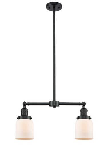 Franklin Restoration Two Light Island Pendant in Oil Rubbed Bronze (405|209-OB-G51)