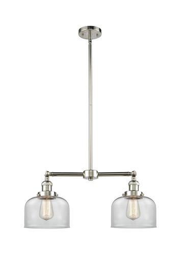 Franklin Restoration LED Island Pendant in Polished Nickel (405|209-PN-G72-LED)