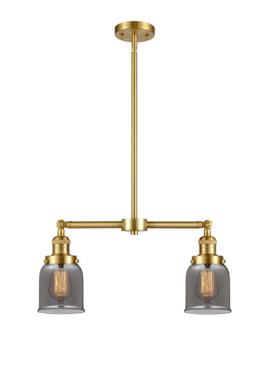 Franklin Restoration LED Island Pendant in Satin Gold (405|209-SG-G53-LED)