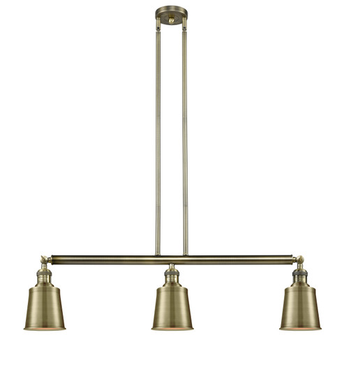 Franklin Restoration LED Island Pendant in Antique Brass (405|213-AB-M9-AB-LED)