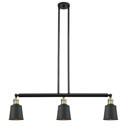 Franklin Restoration LED Island Pendant in Black Antique Brass (405|213-BAB-M6-LED)