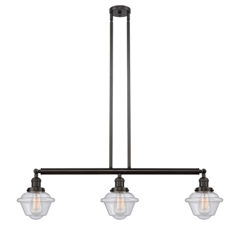 Franklin Restoration LED Island Pendant in Oil Rubbed Bronze (405|213-OB-G534-LED)