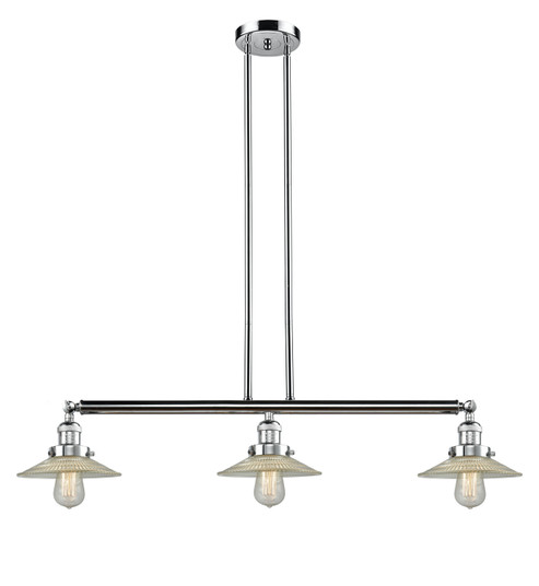 Franklin Restoration Three Light Island Pendant in Polished Chrome (405|213-PC-G2)