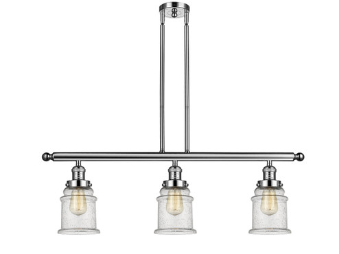 Franklin Restoration LED Island Pendant in Polished Nickel (405|213-PN-G184-LED)