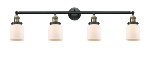 Franklin Restoration Four Light Bath Vanity in Black Antique Brass (405|215-BAB-G51)