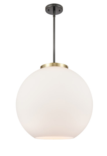 Ballston One Light Pendant in Black Antique Brass (405|221-1S-BAB-G121-18)