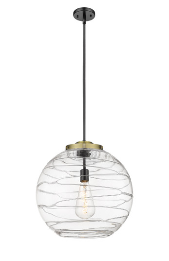 Ballston One Light Pendant in Black Antique Brass (405|221-1S-BAB-G1213-18)