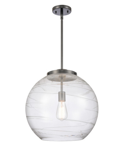 Ballston One Light Pendant in Matte Black (405|221-1S-BK-G1213-16)