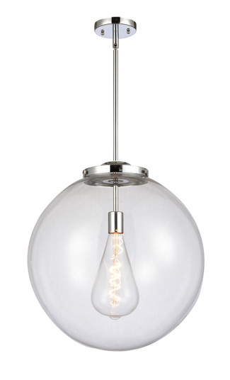 Franklin Restoration One Light Pendant in Polished Chrome (405|221-1S-PC-G202-18)