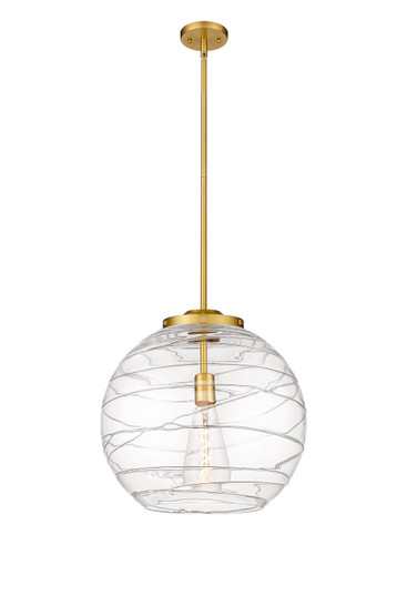 Ballston One Light Pendant in Satin Gold (405|221-1S-SG-G1213-16)