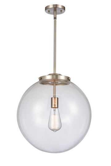 Franklin Restoration One Light Pendant in Brushed Satin Nickel (405|221-1S-SN-G202-16)