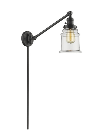 Franklin Restoration One Light Swing Arm Lamp in Oil Rubbed Bronze (405|237-OB-G182)