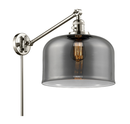 Franklin Restoration One Light Swing Arm Lamp in Polished Nickel (405|237-PN-G73-L)